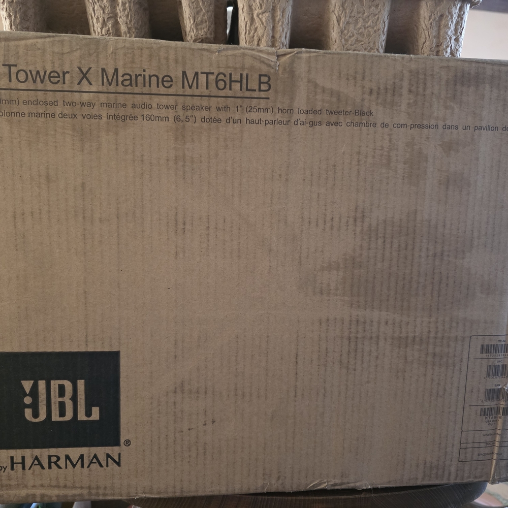 Harman JBL Marine Audio Speaker - Black